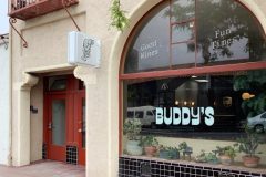 Buddy's Wine Window Graphic Sign, Ventura, CA