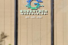 CED Greentech Renewables Window Graphic Sign, Ventura, CA