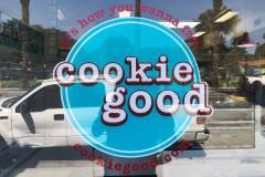 Cookie Good Window Graphic Sign, Santa Monica, CA