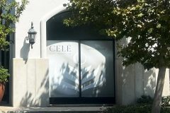Celé Studio & Wellness Spa Window Graphics, Westlake Village, CA
