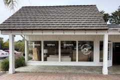 Coast Supply Co. window graphics - storefront in Carpinteria, California