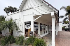 Coast Supply Co. window graphics - side storefront in Carpinteria, California