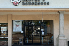 Drover’s Doughnuts channel letter storefront sign in Goleta, California