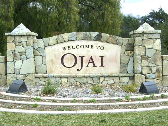 Welcome to Ojai Monument Sign by Dave's Signs