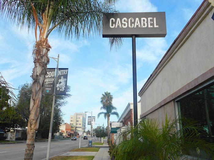 Neon Sign Pole Sign Cascabel Los Angeles