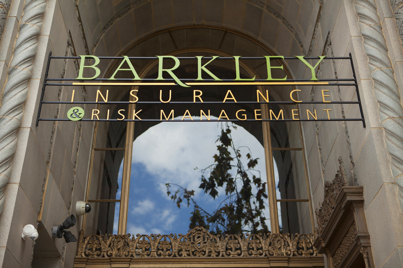 Barkley Insurance Dimensional Letter Business Sign in Oxnard, CA