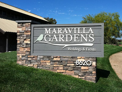Marvilla Gardens Monument Sign