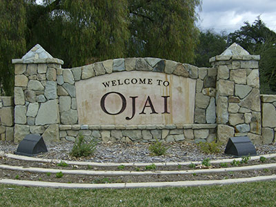Ojai Monument Sign