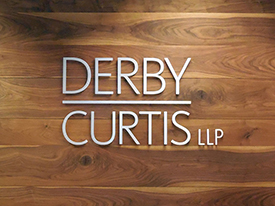 Derby Curtis LLP Office Signs