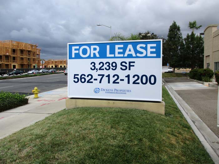 Property Management Monument Sign