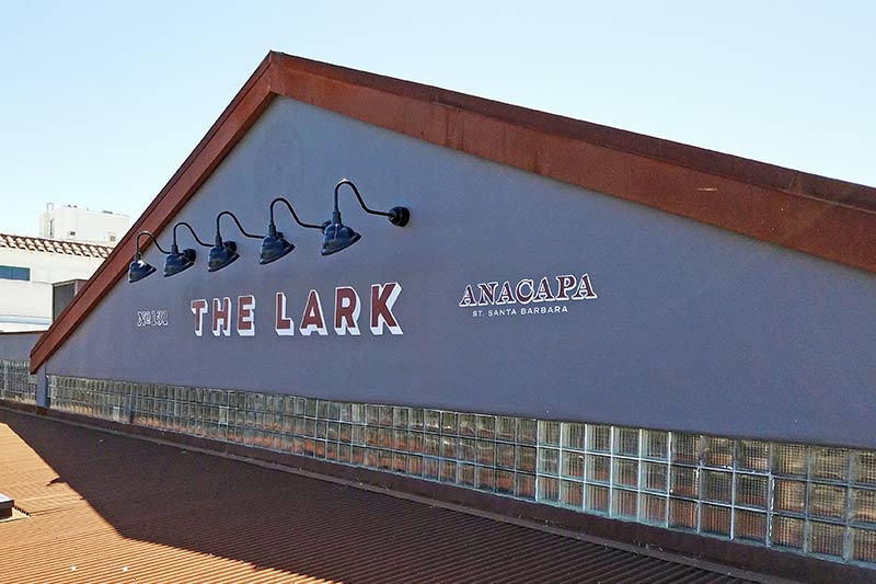 Hand Painted Signs - The Lark 