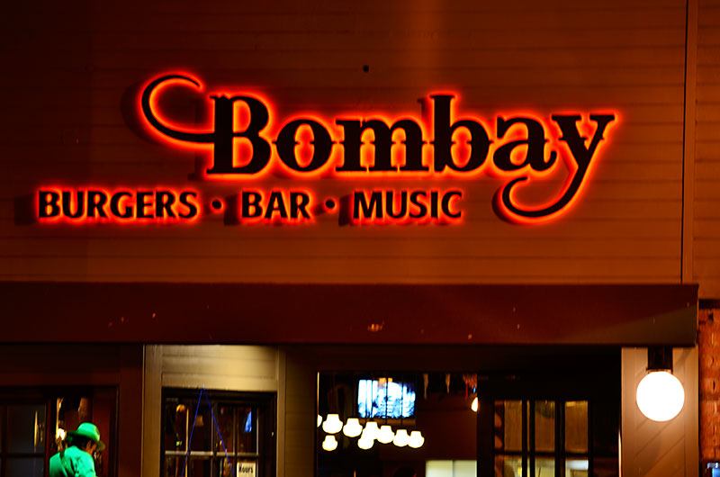 Channel Letter Sign - Bombay Bar & Grill