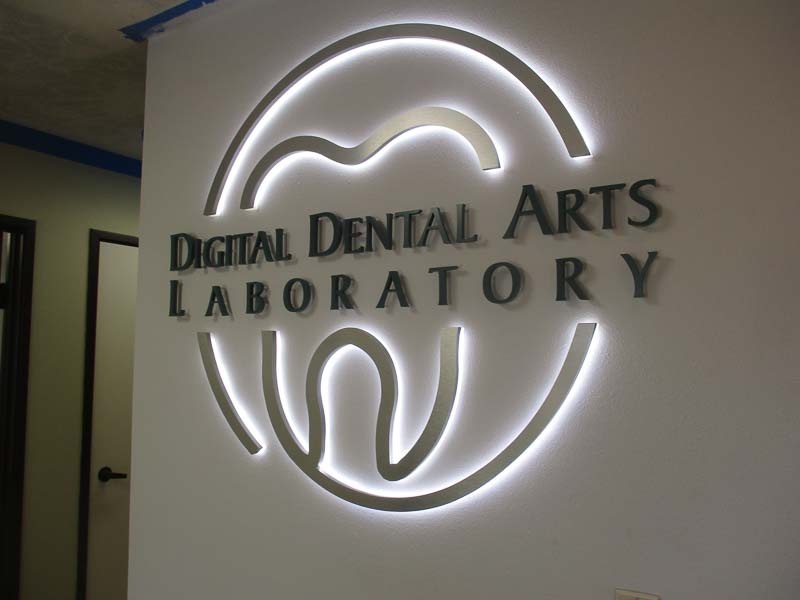 Digital Dental Arts Laboratory Office Sign in Ventura Dave's Signs