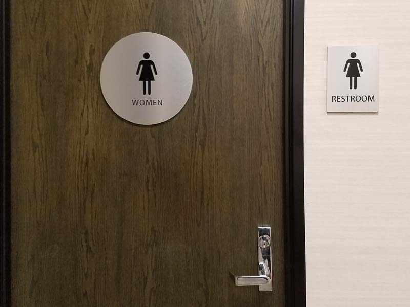 ADA Signage – Woman's Restroom