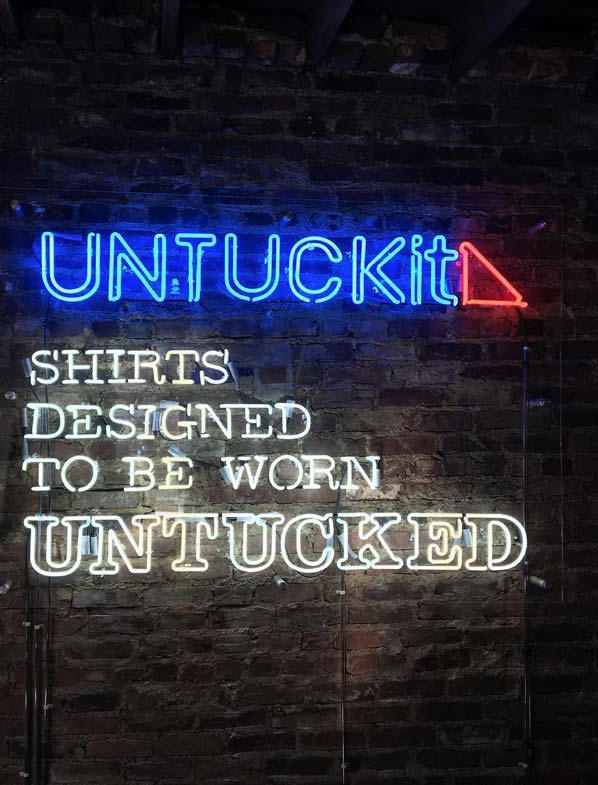lighted business signs untuckit