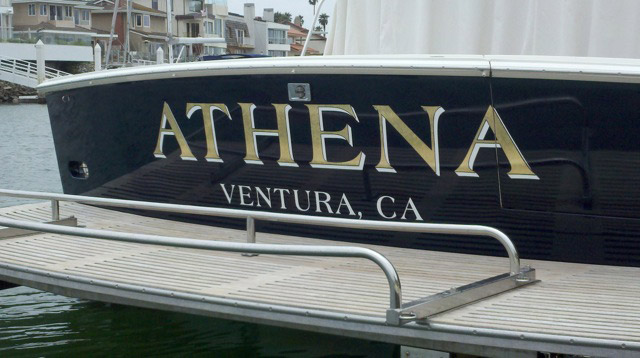 boat lettering & signs