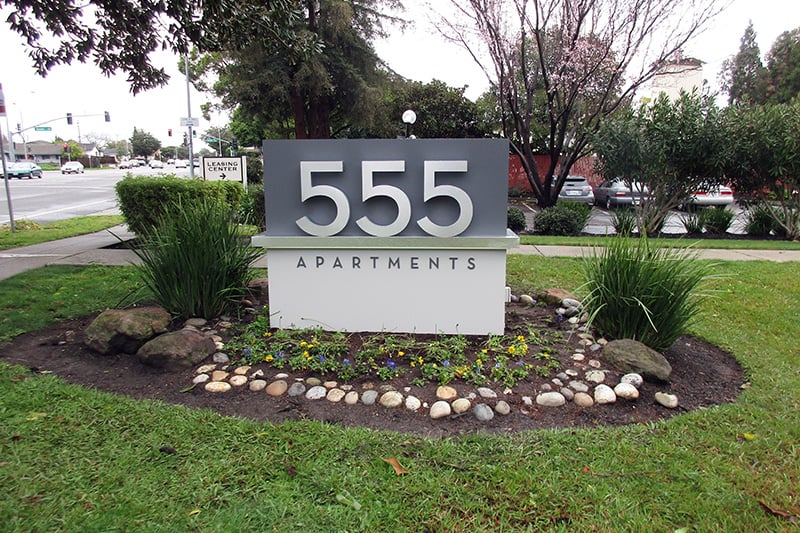Apartment Monument Sign