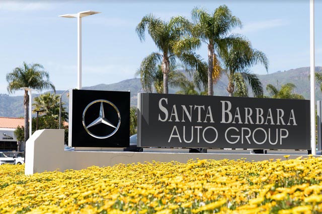 Santa Barbara Auto Group Sign Restoration Santa Barbara, CA