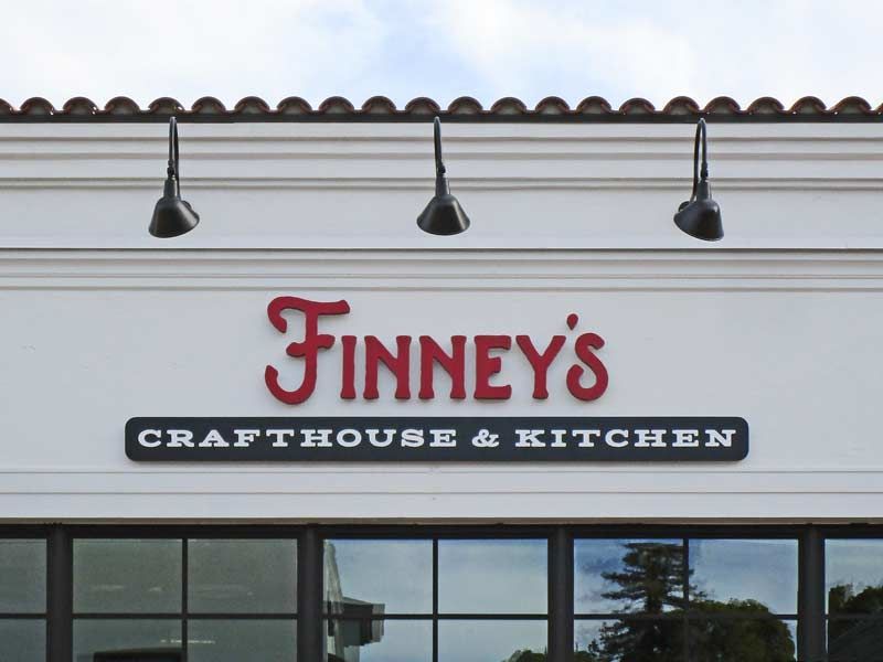 Custom Corporate Signs: Finney's