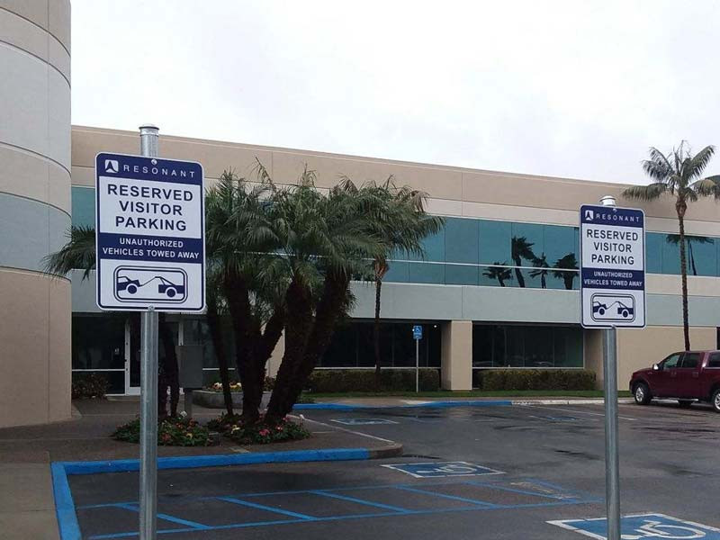 We also provide custom outdoor parking lot signs, something you may forget about at first but are necessary.