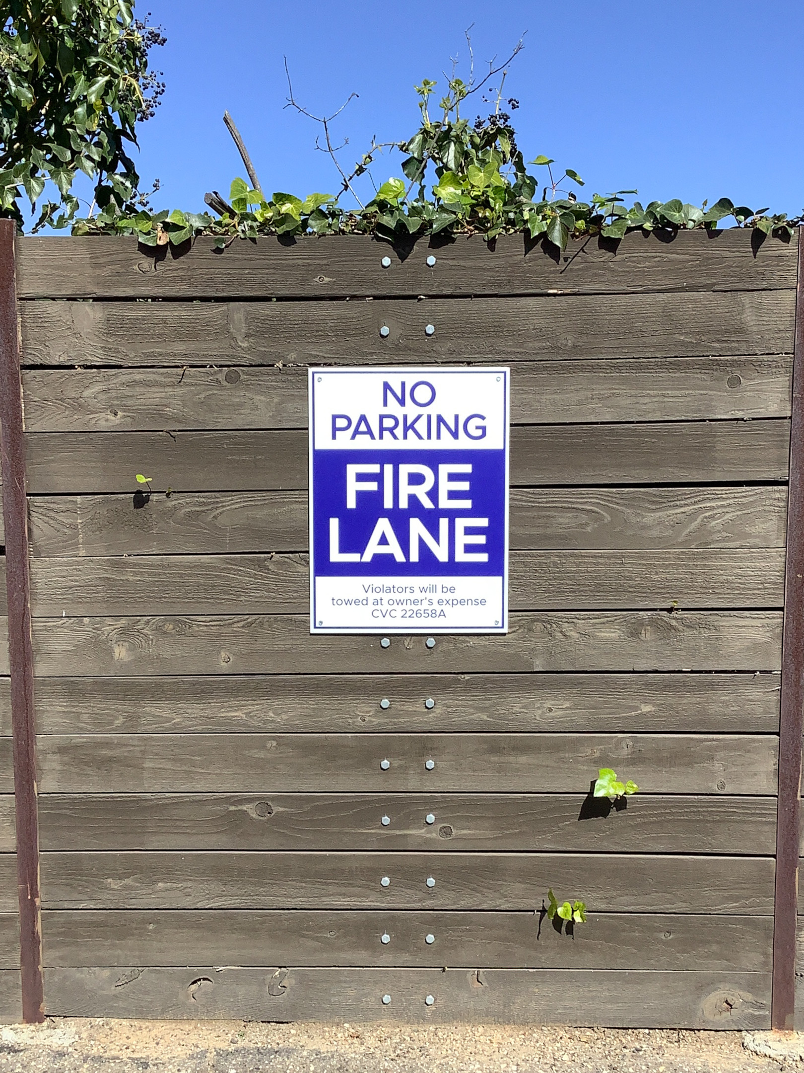 When all the signs are seen together on the property, it can make a real difference in the perception of the property.